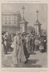 Die verschobene Krönung, die erste Andeutung